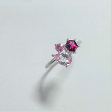 Load image into Gallery viewer, 14K Pink Morganite Red Spinel &amp; Pink Sapphire Ring
