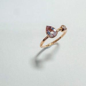 14K Aitna Morganite Ring