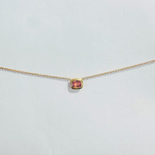 Load image into Gallery viewer, Minimal Spinel Necklace - Amber Spinel
