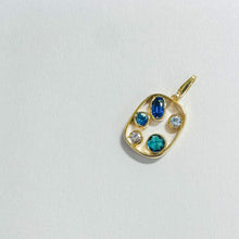 Load image into Gallery viewer, 18K Mixed Stone Pendent
