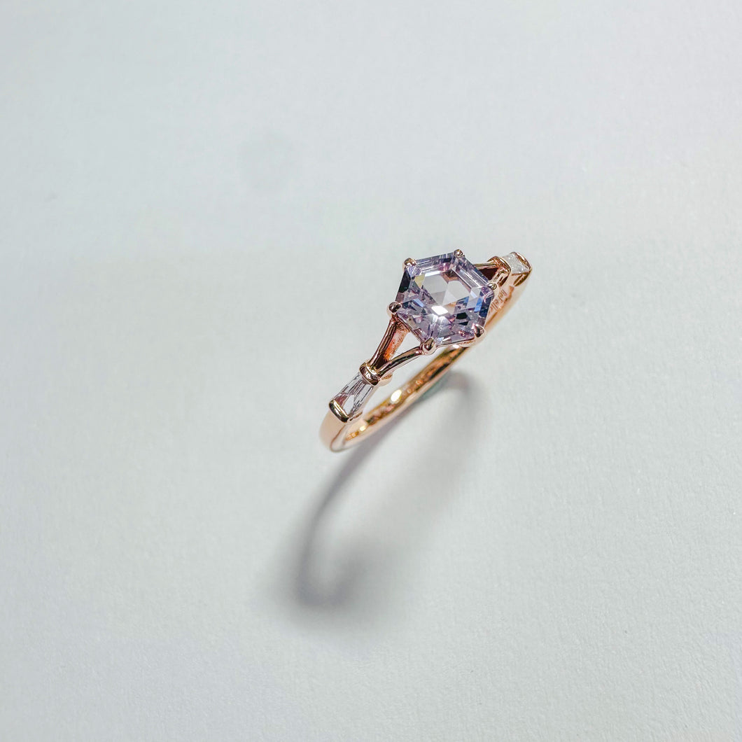 14K Lavender Spinel Ring