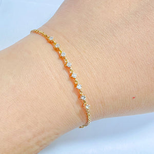 18K Stardust Diamond Bracelet