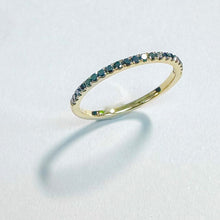 Load image into Gallery viewer, 14K Black Diamond Band Ring
