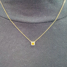 Load image into Gallery viewer, 14K Yellow Diamond Necklace
