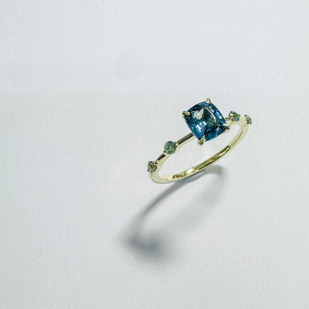 14K Leto Spinel Ring