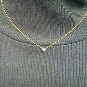 14K MarquiseDiamond Necklace