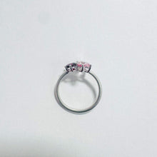 Load image into Gallery viewer, 14K Pink Morganite Red Spinel &amp; Pink Sapphire Ring
