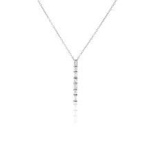 Load image into Gallery viewer, Vertical Baguette Necklace
