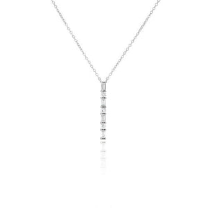 Vertical Baguette Necklace