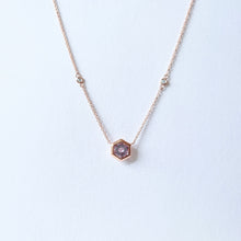 Load image into Gallery viewer, Metis Hexagon Spinel Necklace
