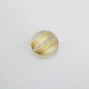 Gold Rutile Quartz (Natural Gemstone)