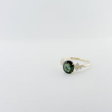 Load image into Gallery viewer, Bespoke Green Sapphire Ring (Natural Gemstone)
