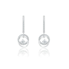 Load image into Gallery viewer, Circle Dangling Earrings
