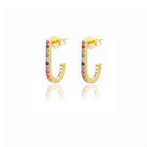 Rainbow Suspender Earrings-SOLD OUT